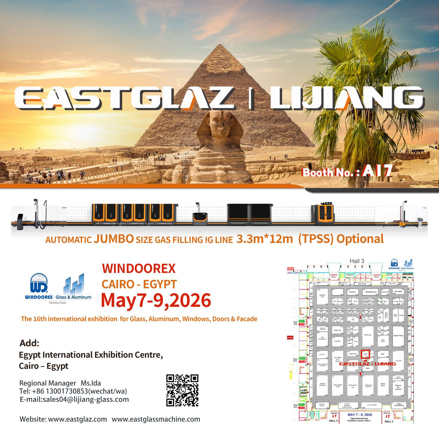 EASTGLAZ（LIJIANG Glass） Kicks Off Cairo Exhibition with Strong Global Interest – Day 1 Highlights