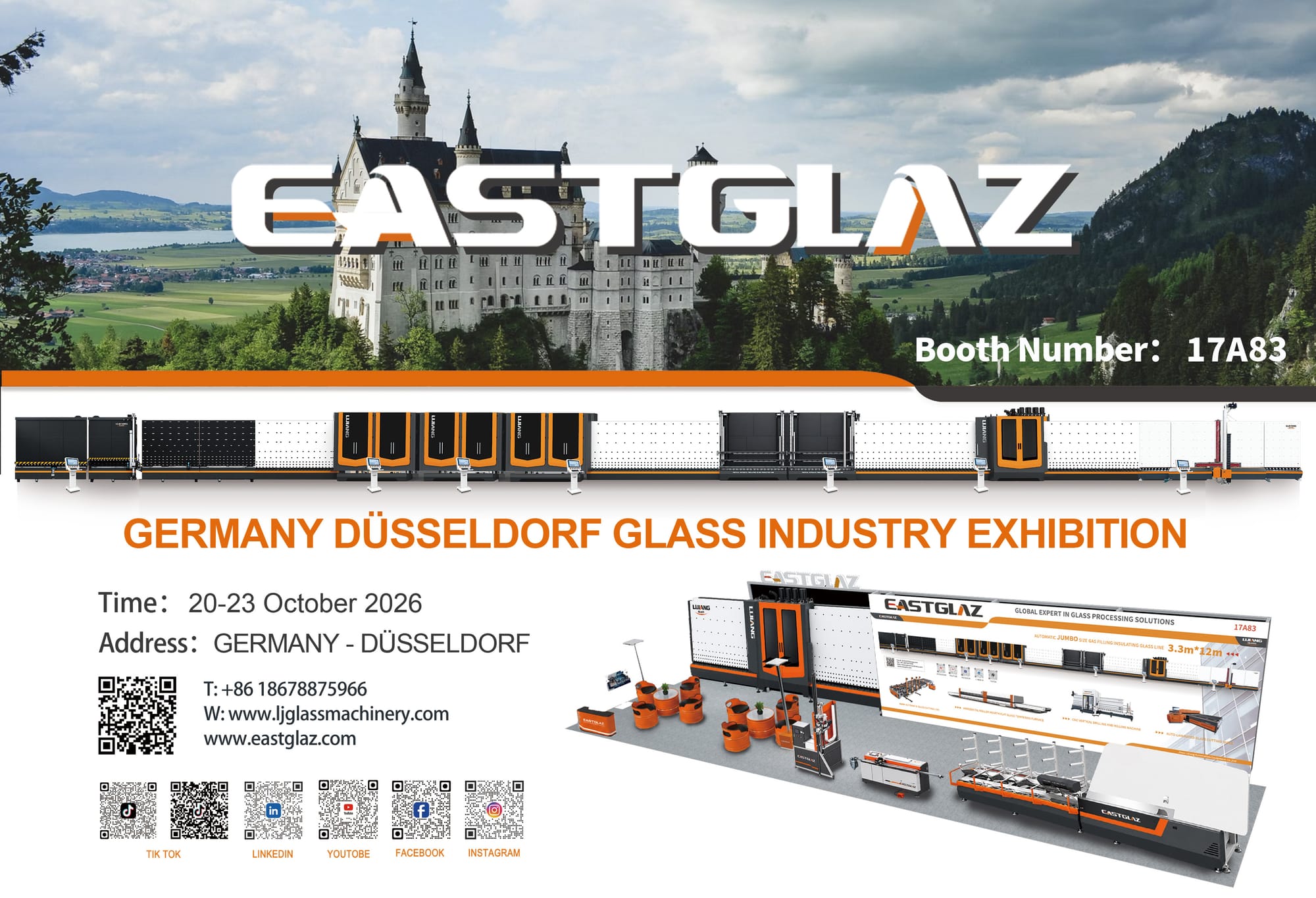 LIJIANG Glass Welcomes You to glasstec 2026 at Booth 17A83