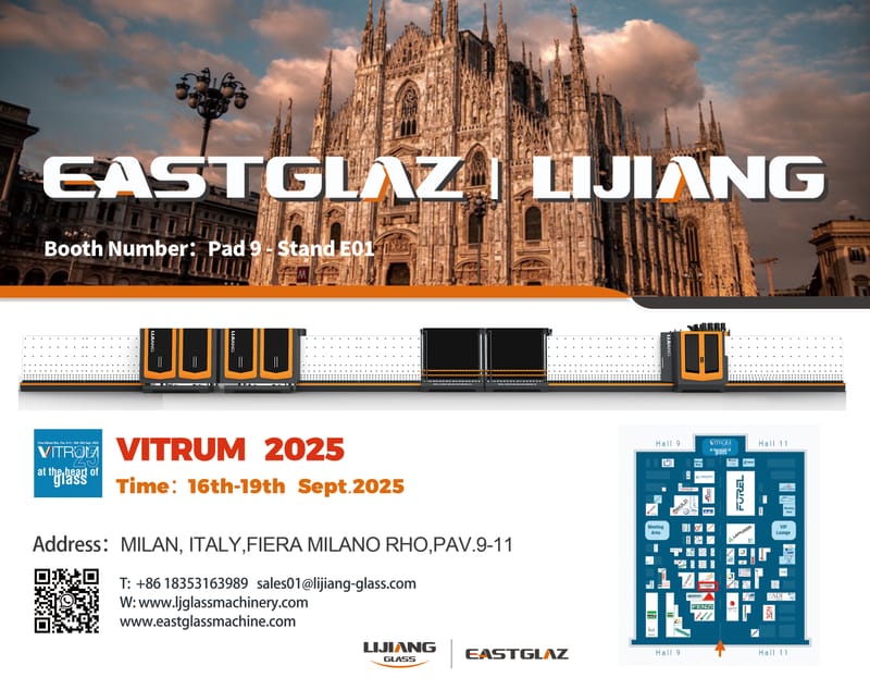 LIJIANG Glass to Showcase Innovative Glass Machinery at VITRUM 2025 in Milan
