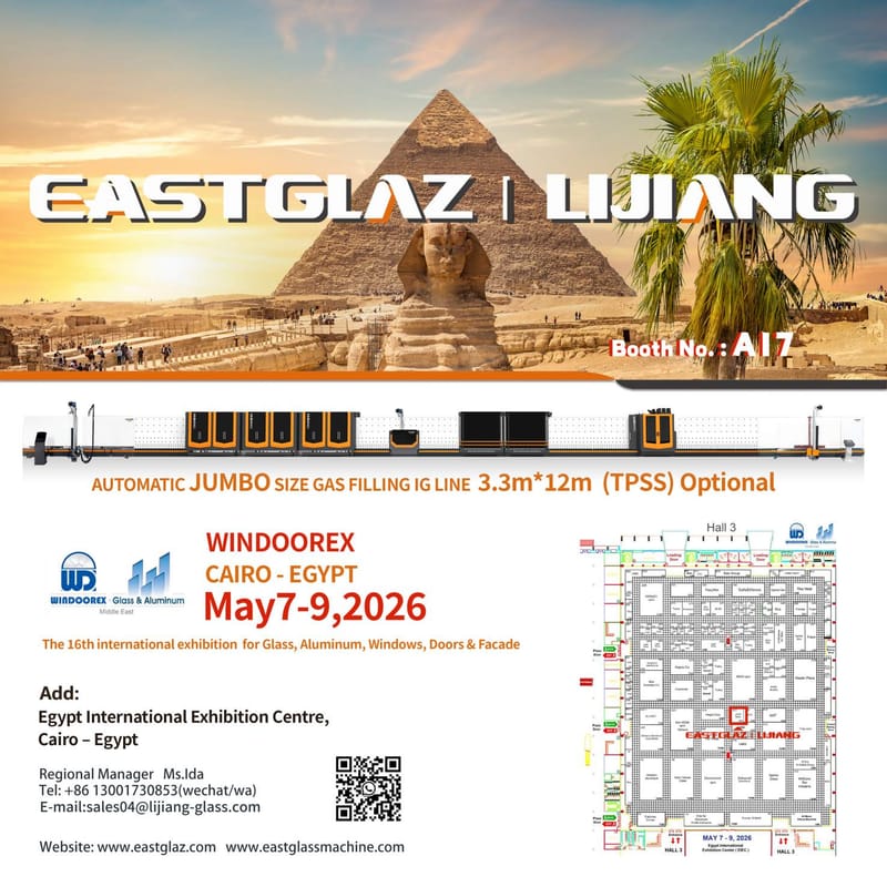 EASTGLAZ（LIJIANG Glass） Kicks Off Cairo Exhibition with Strong Global Interest – Day 1 Highlights