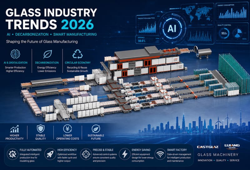 Glass Industry Trends 2026: AI, Decarbonization, and Smart Manufacturing Reshaping the Future