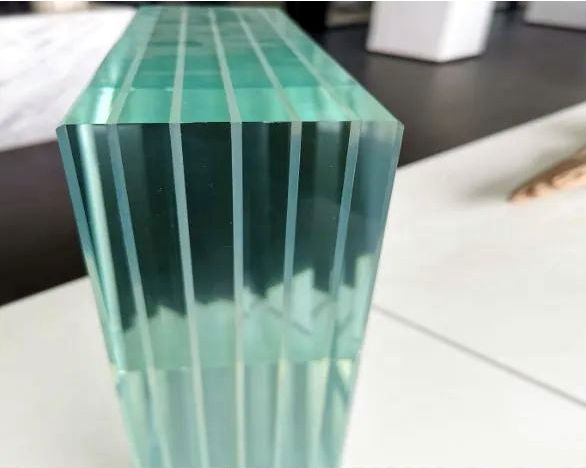 Figure 9 The SGP film laminated glass