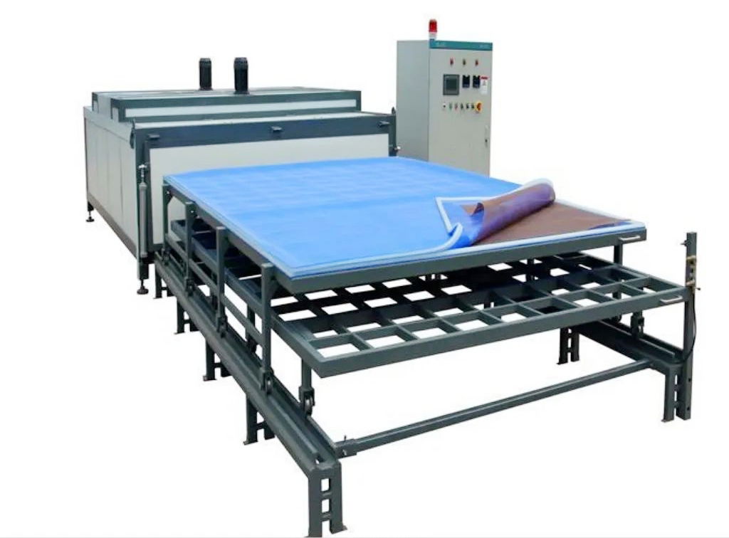 Figure 14 The EVA film laminated glass production line