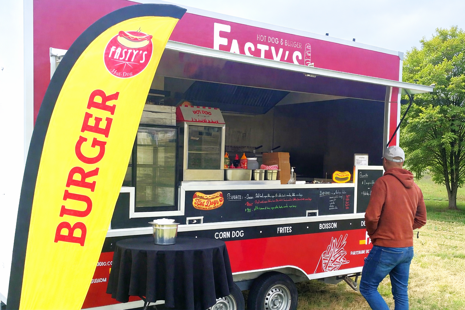 Photo food truck Burger