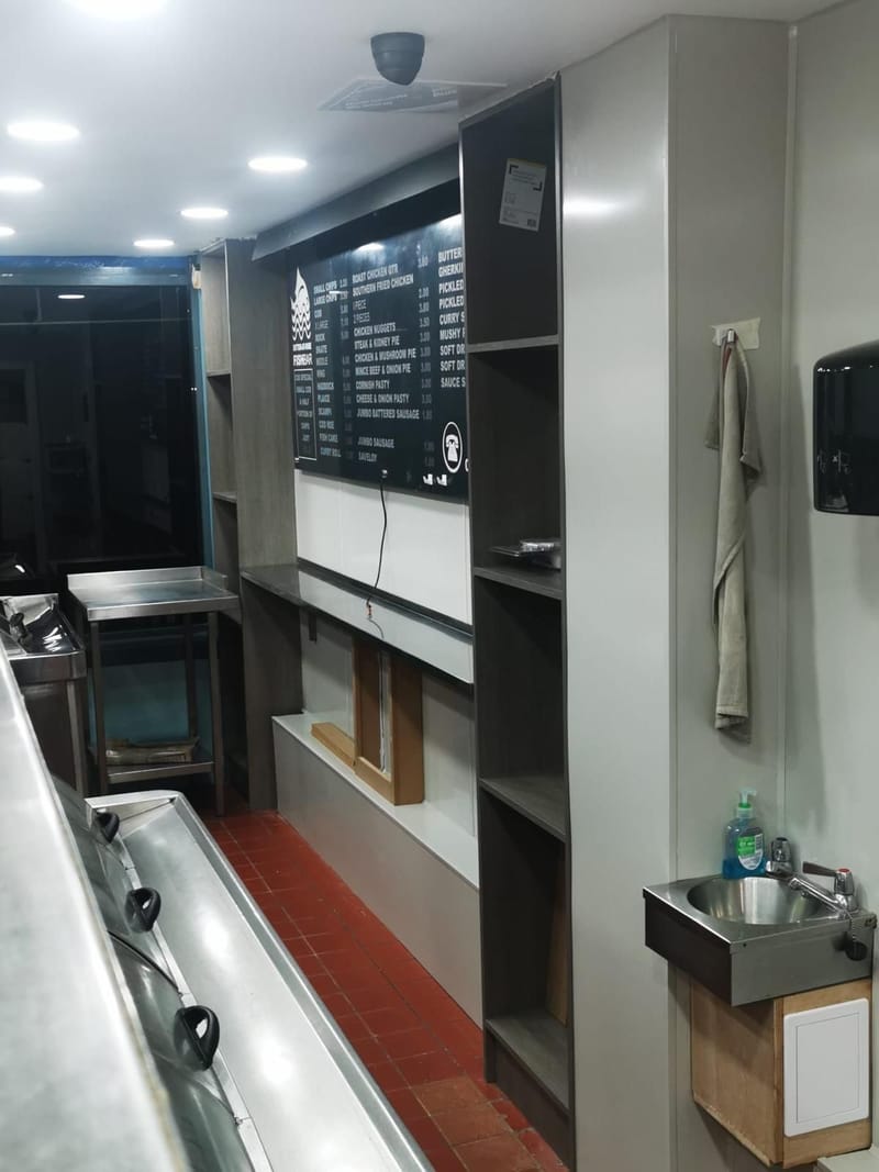 Commercial Fish & Chip Shop Fit-Out