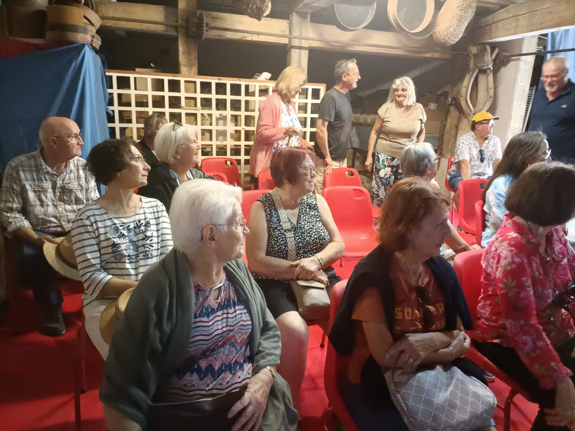 Preparation et visite moulin