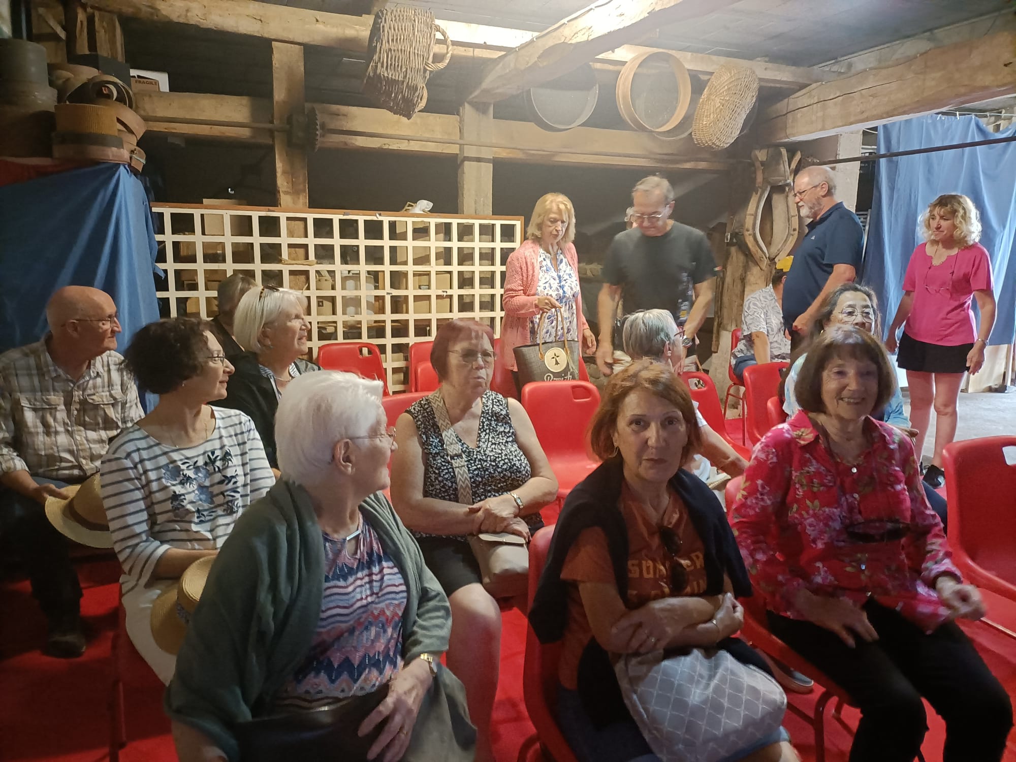 Preparation et visite moulin