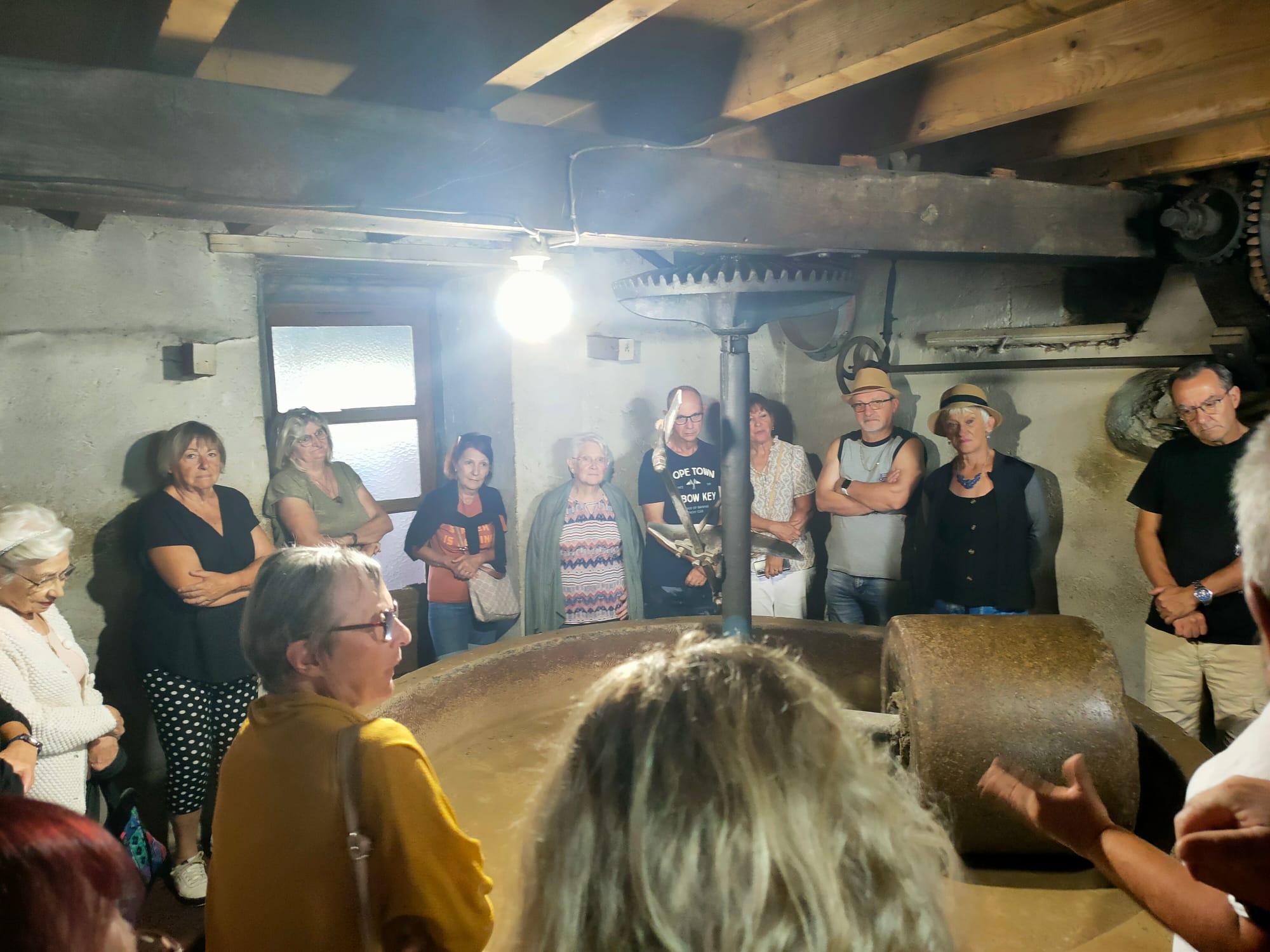 Preparation et visite moulin