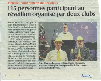 31-12-2024 REVEILLON ST SYLVETRE A VIRIVILLE