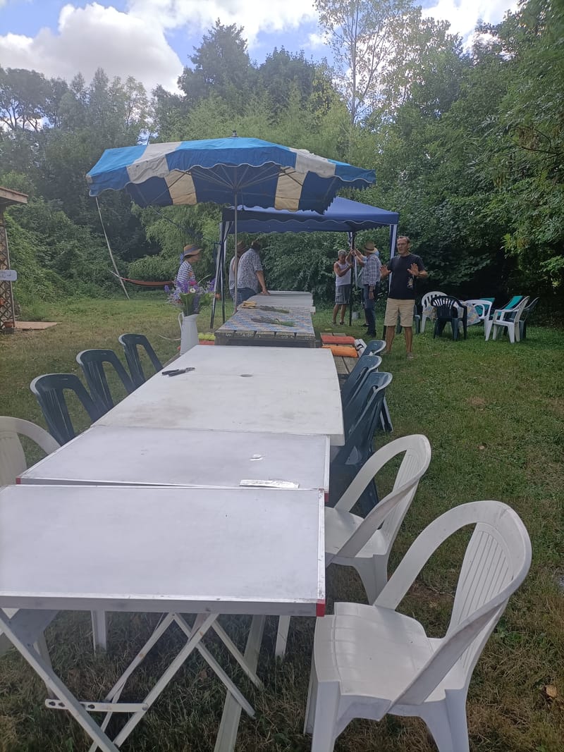 Preparation et visite moulin