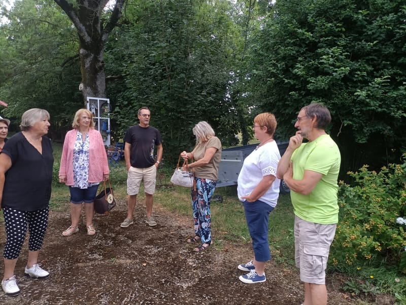Preparation et visite moulin