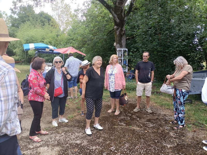 Preparation et visite moulin