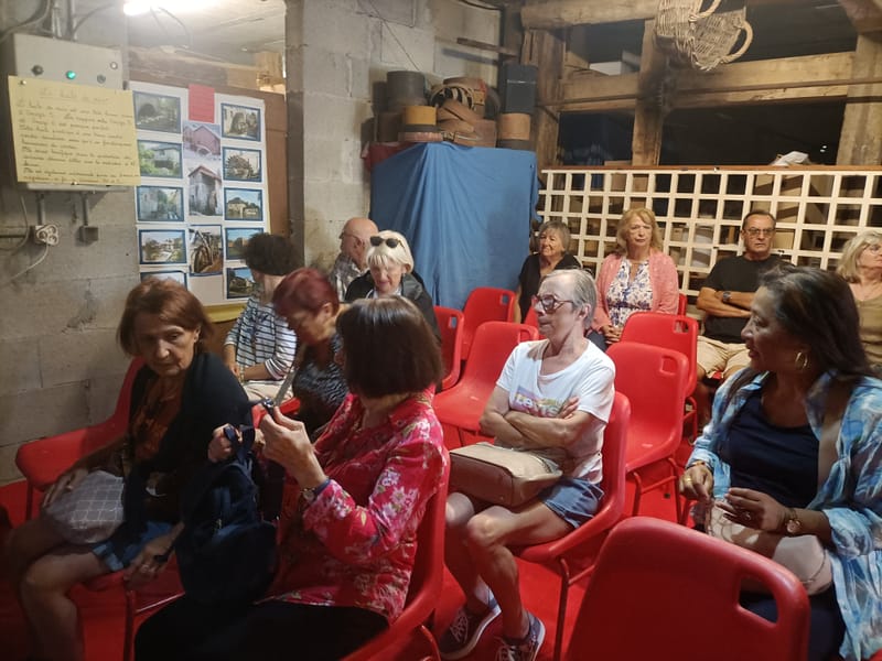 Preparation et visite moulin