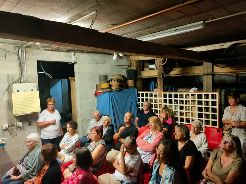 Preparation et visite moulin