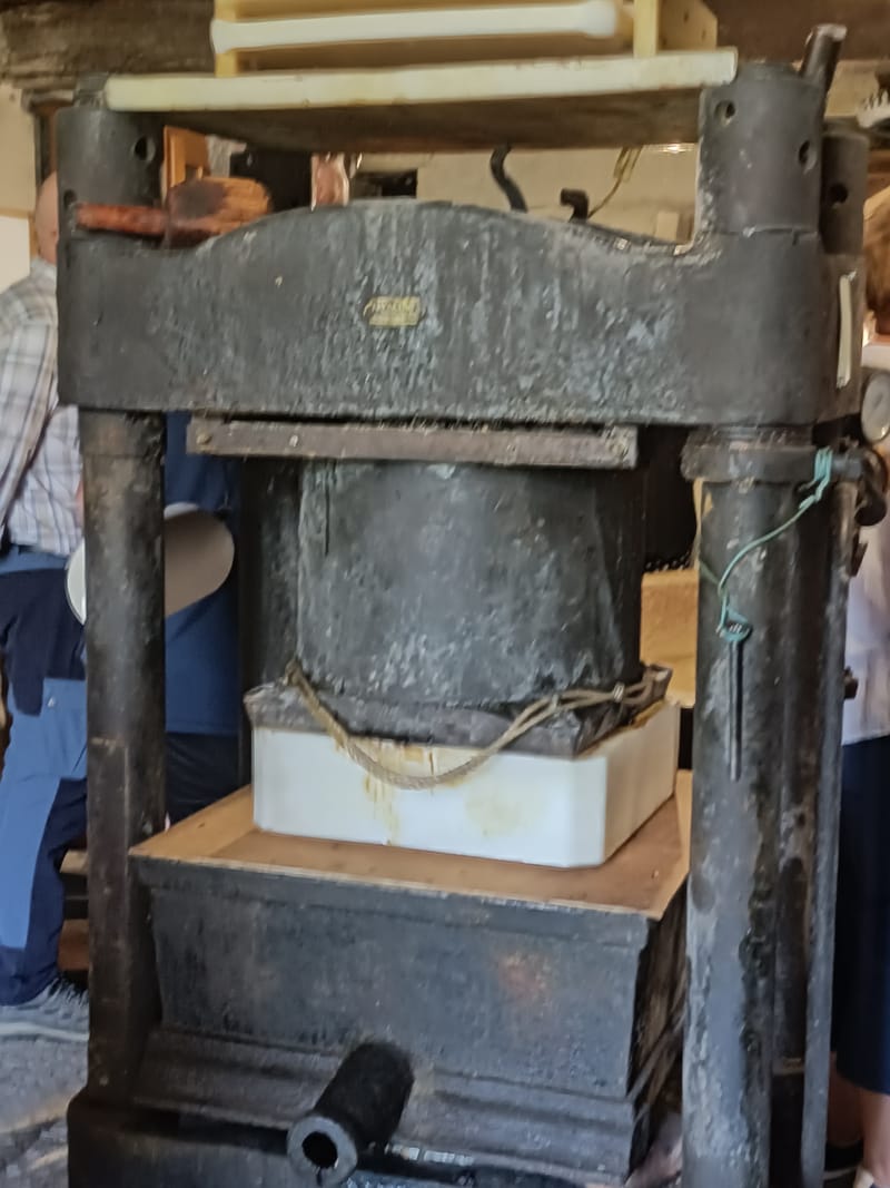 Preparation et visite moulin