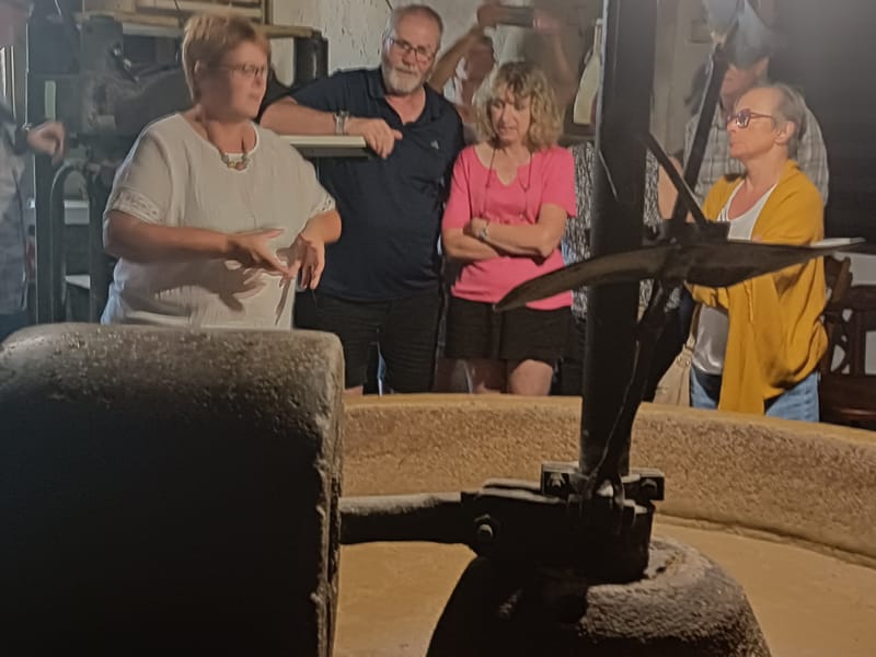 Preparation et visite moulin