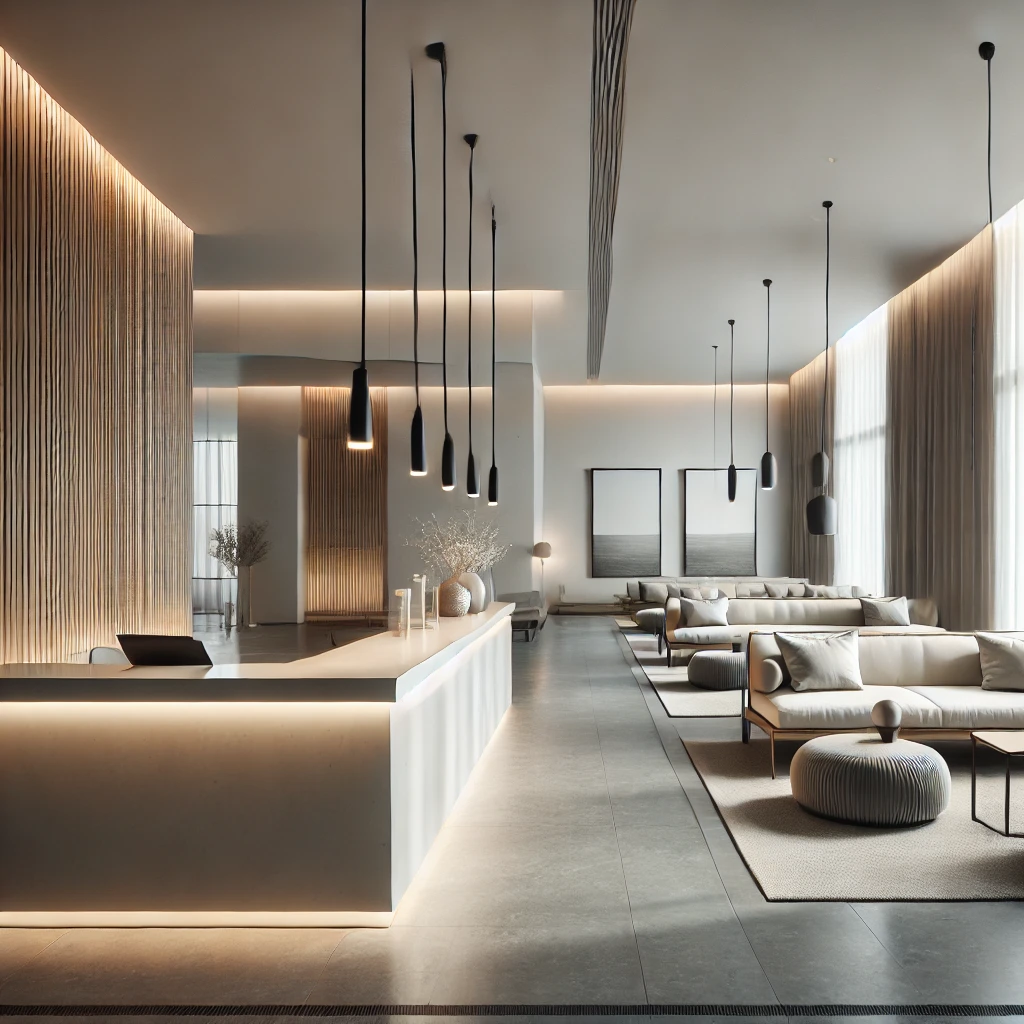 Sala reception KIVA DESIGN