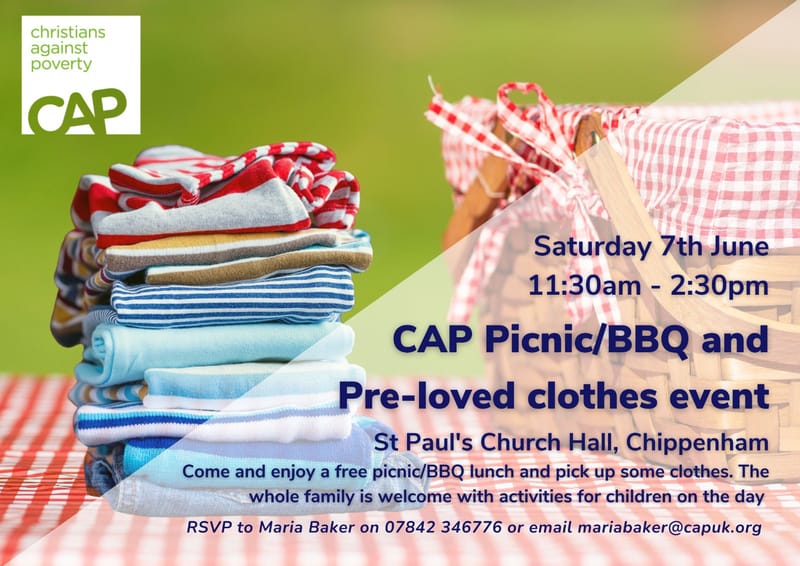 CAP Picnic/BBQ & Pre-Loved Clothes Event