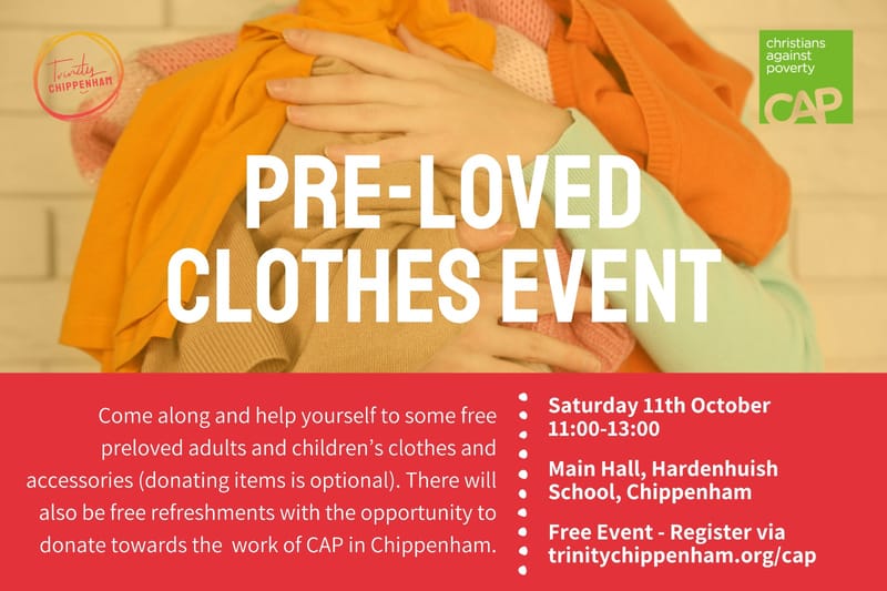 CAP Pre-Loved Clothes Event