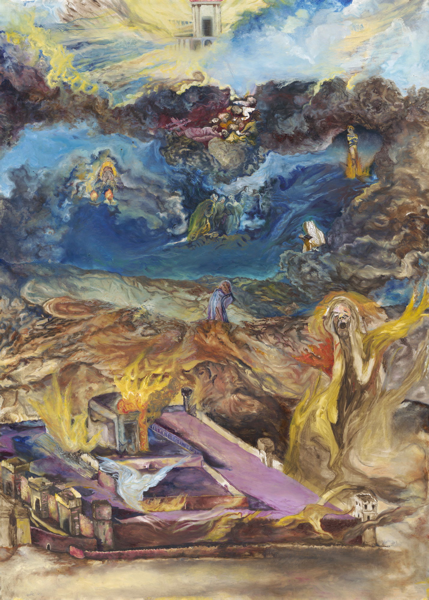 Ayelet Polak - Zion - Oil on canvas