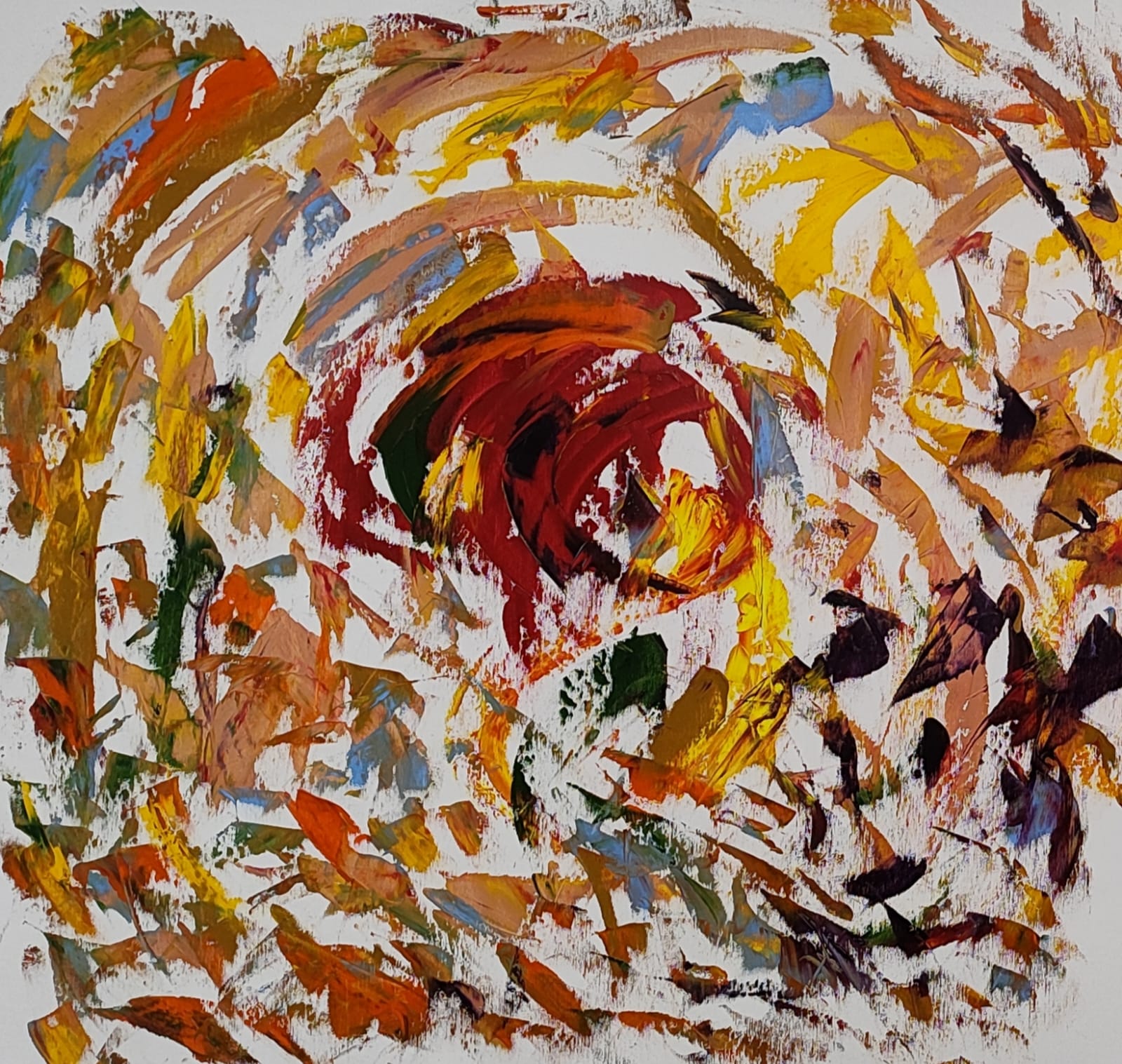 Storm motion , Diptych