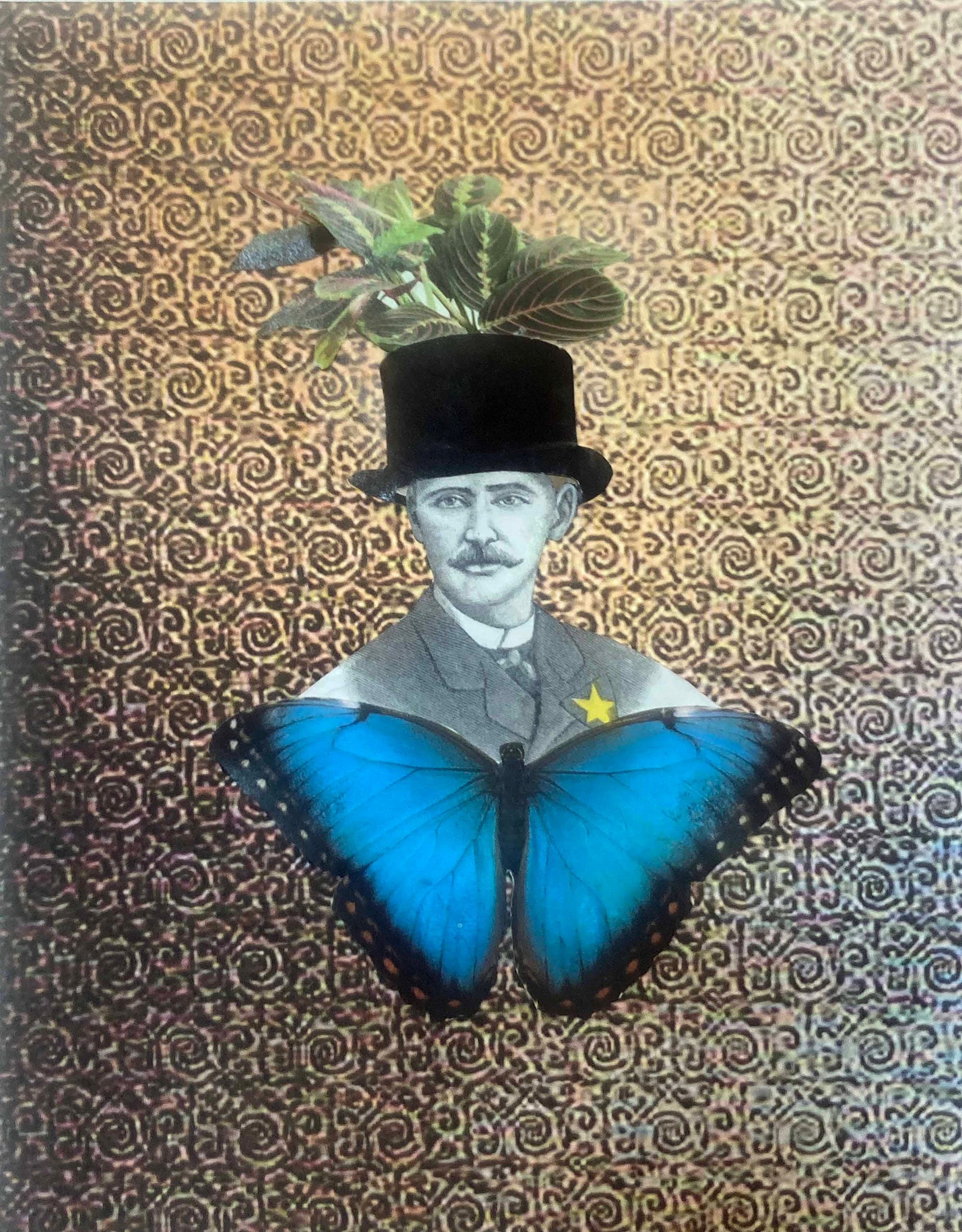 Man with Butterfly