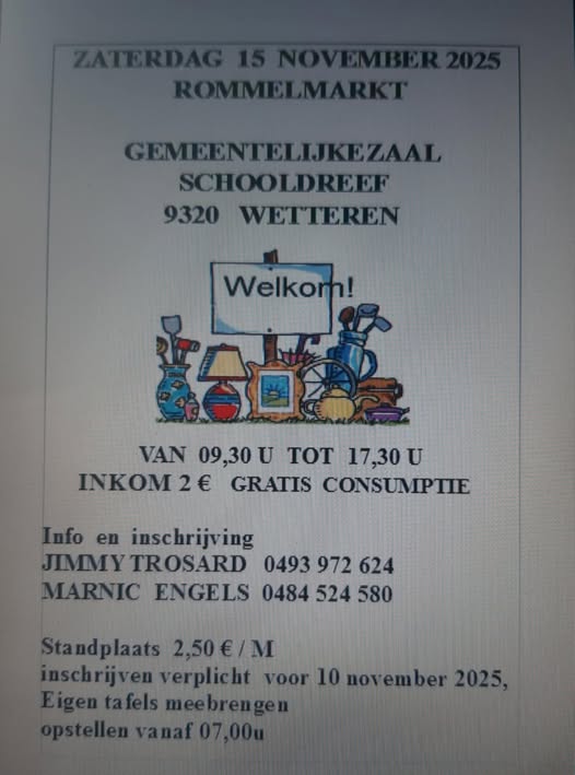Rommelmarkt Wetteren