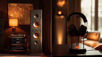 אוזניות מול רמקולים: השוואה חווייתית בהאזנה למוזיקה  - המדריך המלא.