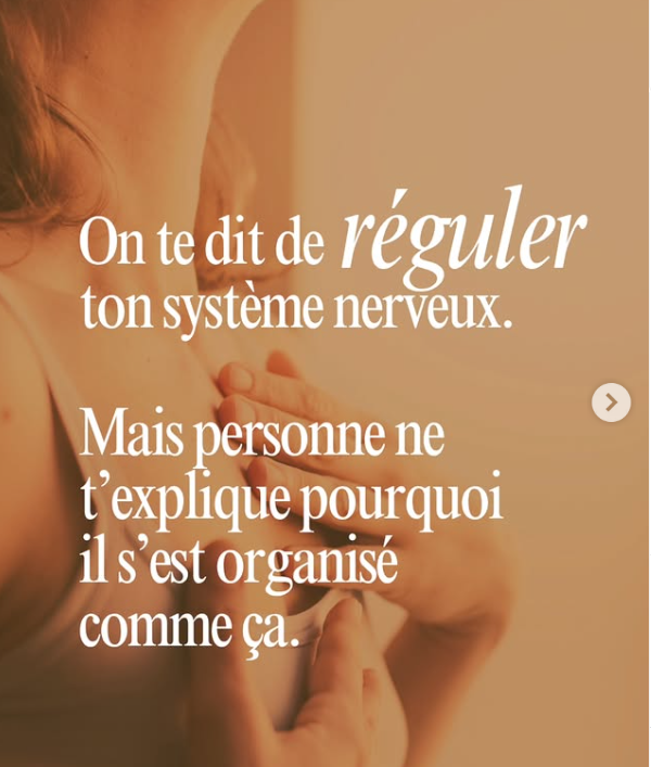 Votre système nerveux n'est pas cassé. Il fait exactement ce pour quoi il a été formé.