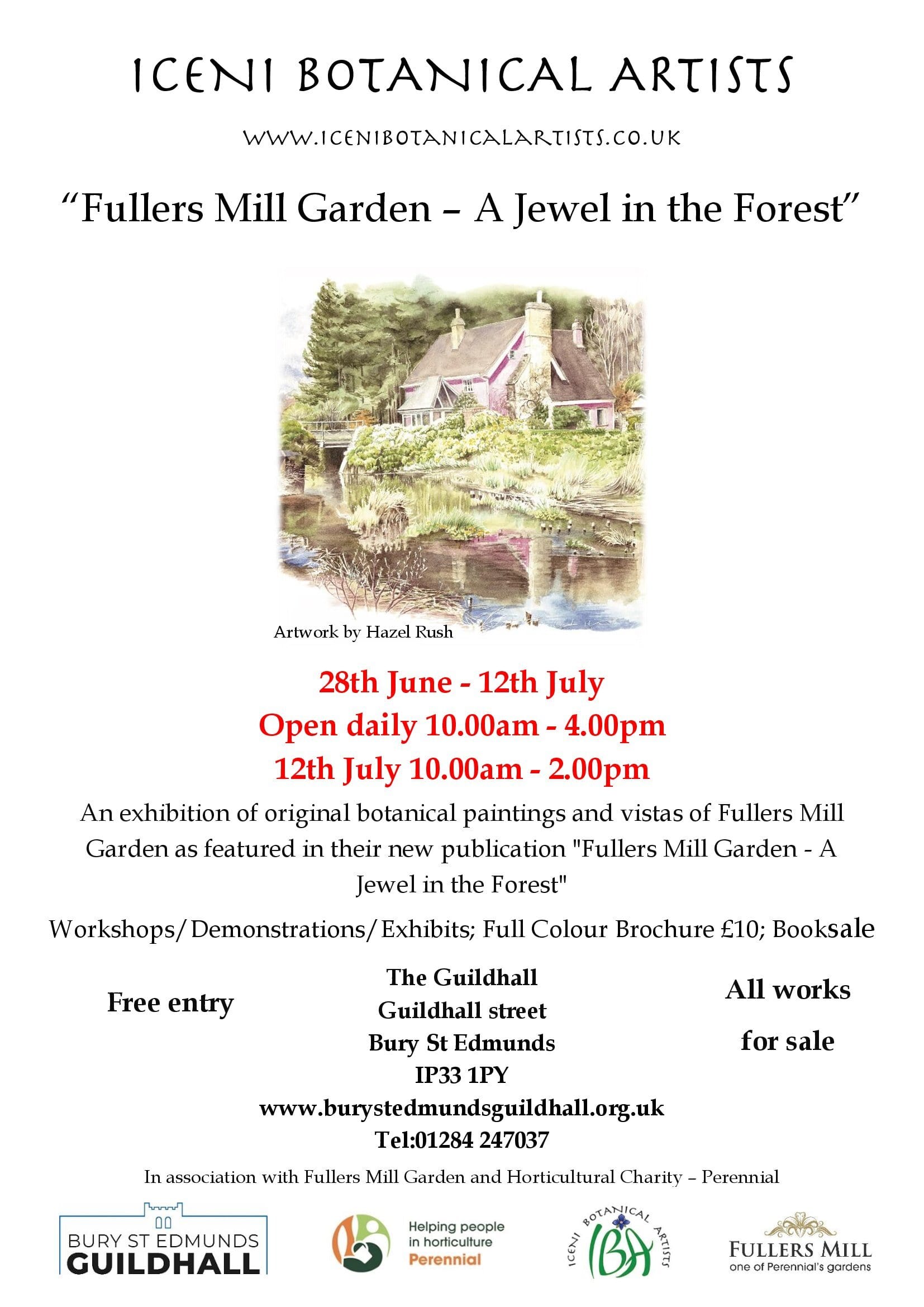 Iceni Botanical Artists second book publication and annual exhibition
