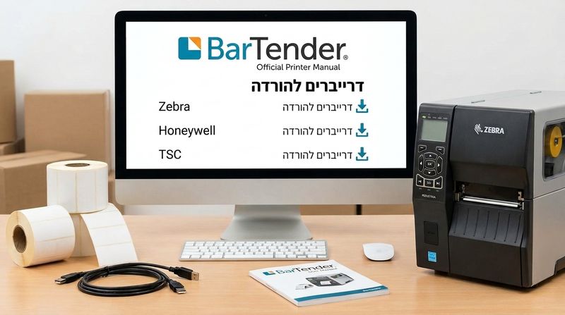 דרייברים למדפסות עבור ברטנדר Bartender