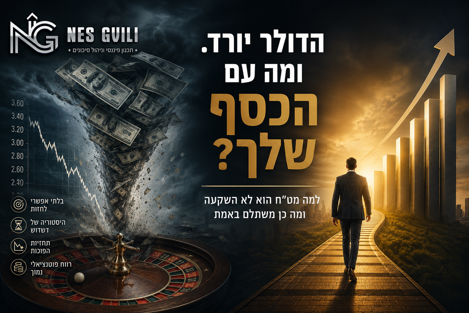 המרדף אחרי הדולר: כשהפחד מתחפש להשקעה