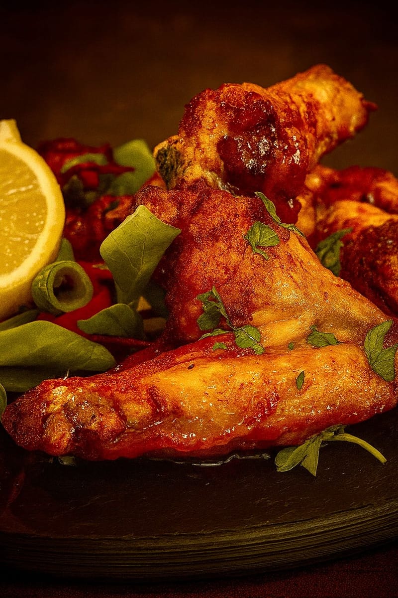 Sticky fingers - fiery wings (gluten free)