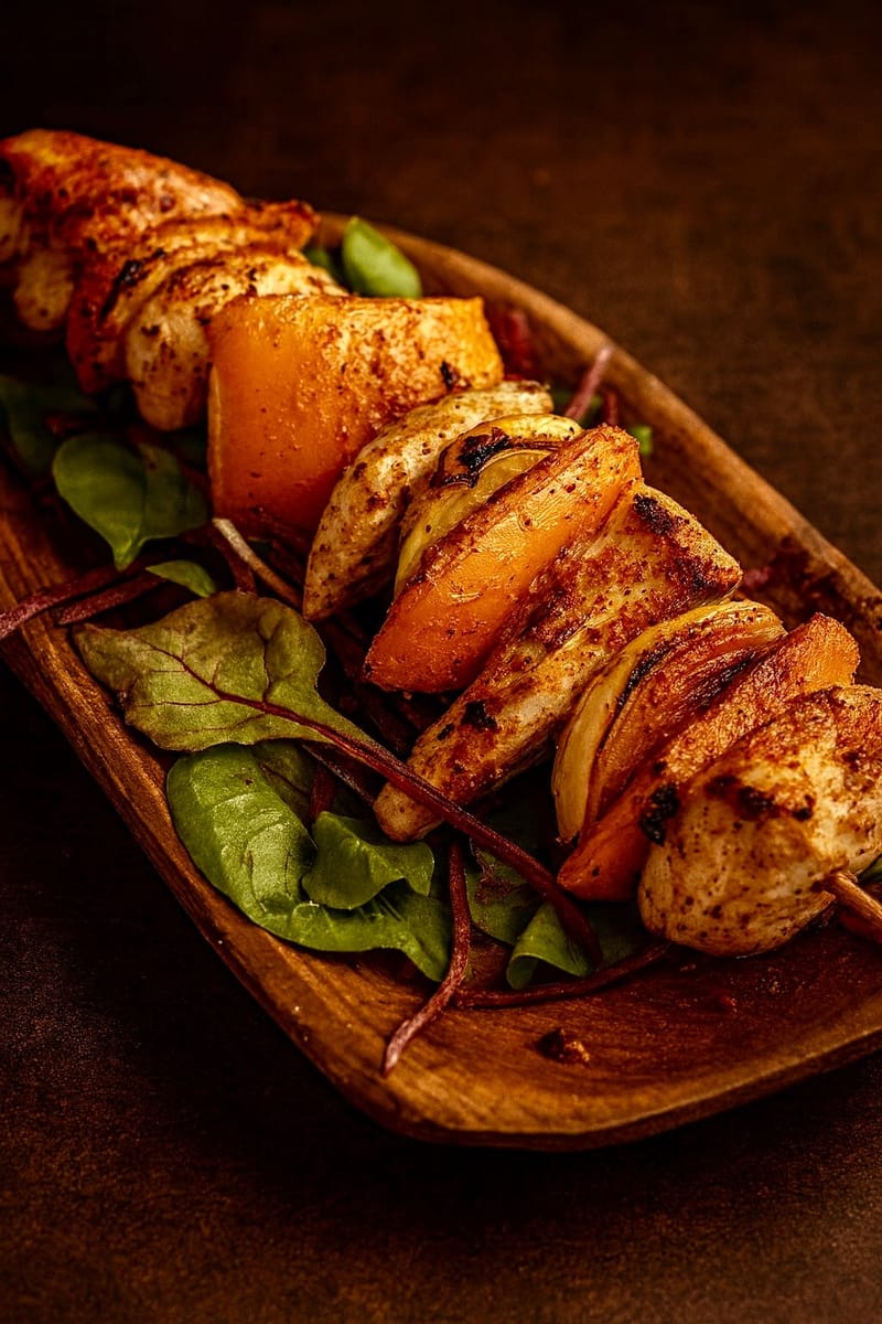 Terka Ma’s rustic fire feast (gluten free)