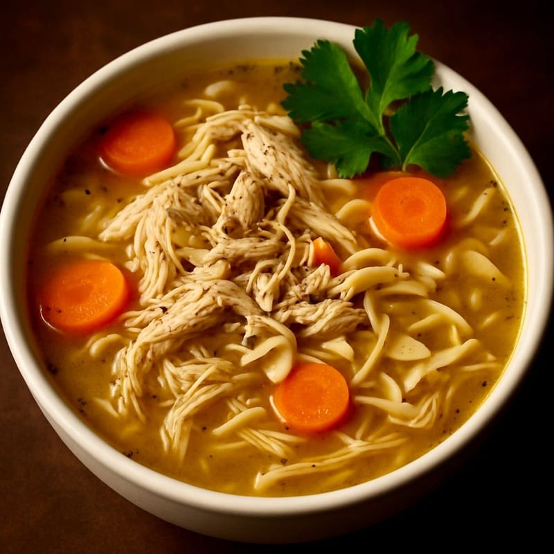 Mum`s golden broth