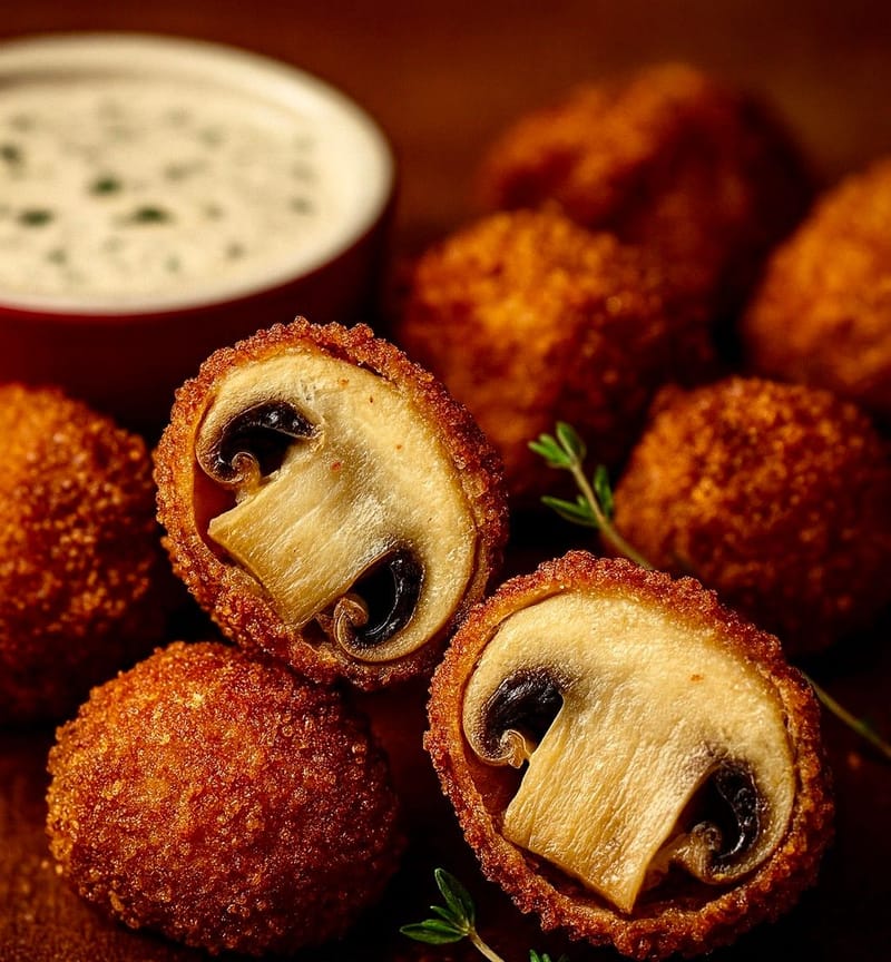 Golden earth bites (vegetarian)