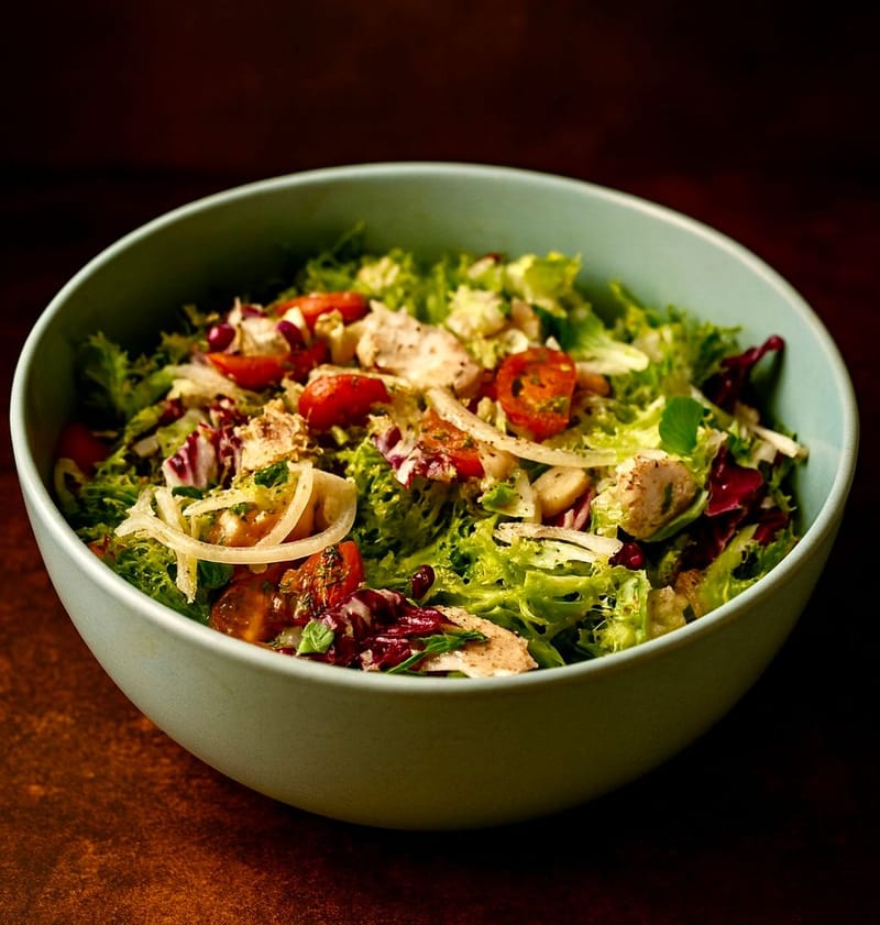 Fish-tastic salad (gluten free)