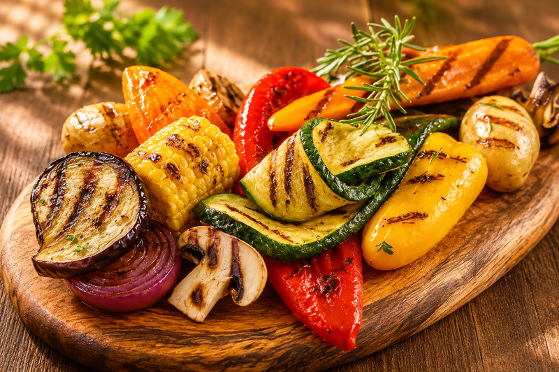 Mixed grill from the garden (vegetarian and gluen free)