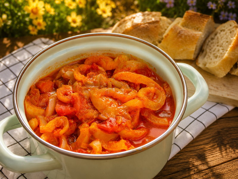 Summer garden stew