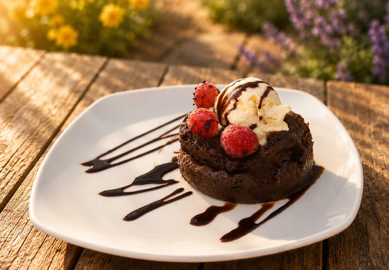 Midnight Melt (Molten Chocolate Cake)