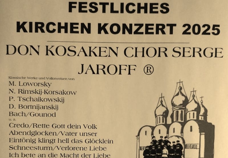 DON KOSAKEN CHOR SERGE JAROFF