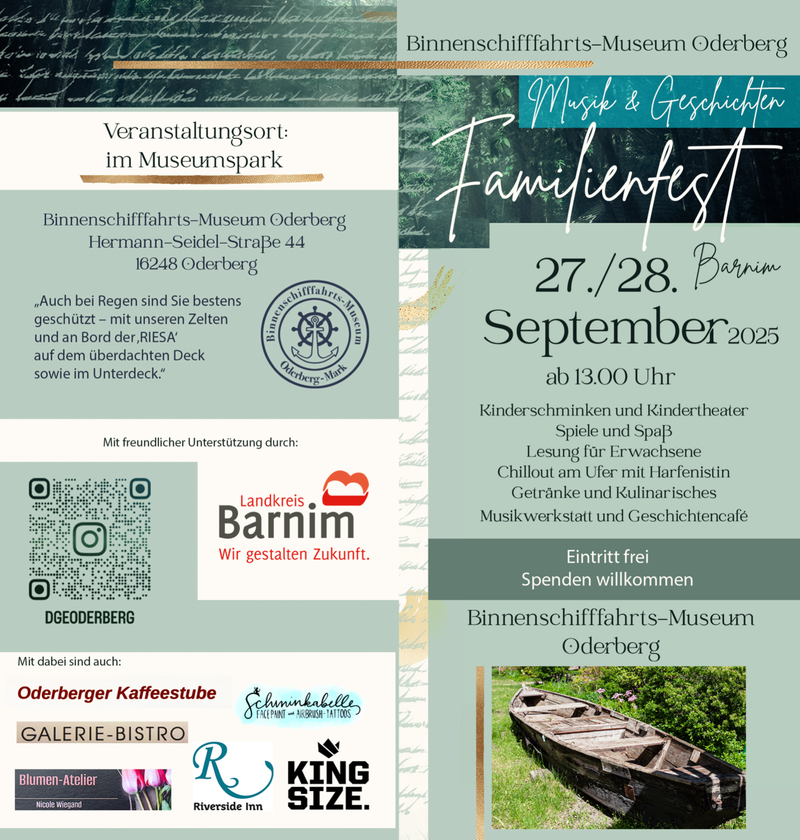 Familienfest Barnim „Musik und Geschichten"