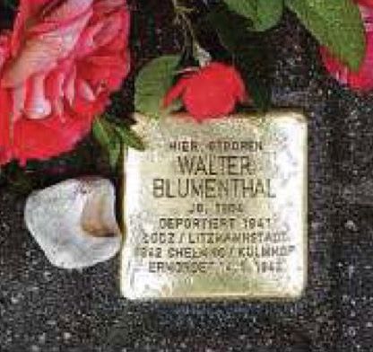 Stolperstein-Gedenken