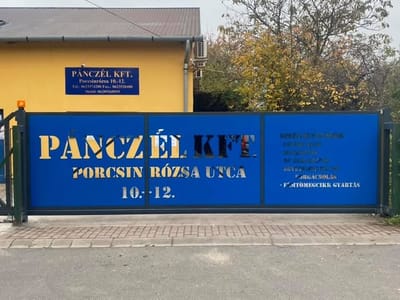 Pánczél Kft.  Érd, Porcsinrózsa utca 10-12.