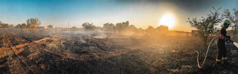 Tűzesetek buszokon, és szabad területen