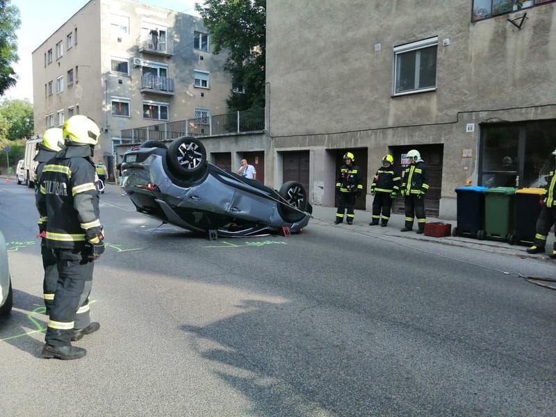Baleset történt a Városmajor utcában