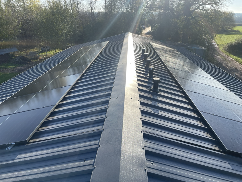 Solar partner has recently installed a 10.0 kWp PV Solar System with a 10.2kWh stackable GivEnergy battery system.