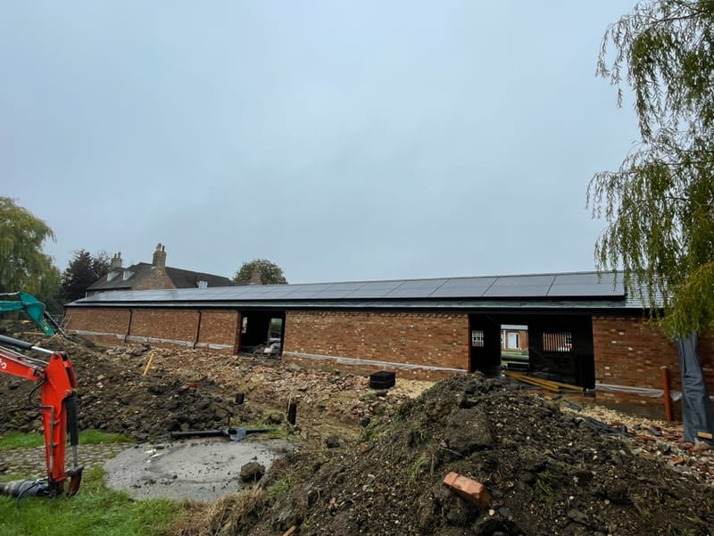 Solar partner installs a 20.0kW Solar PV system with 47.4kWh GivEnergy Battery Storage.