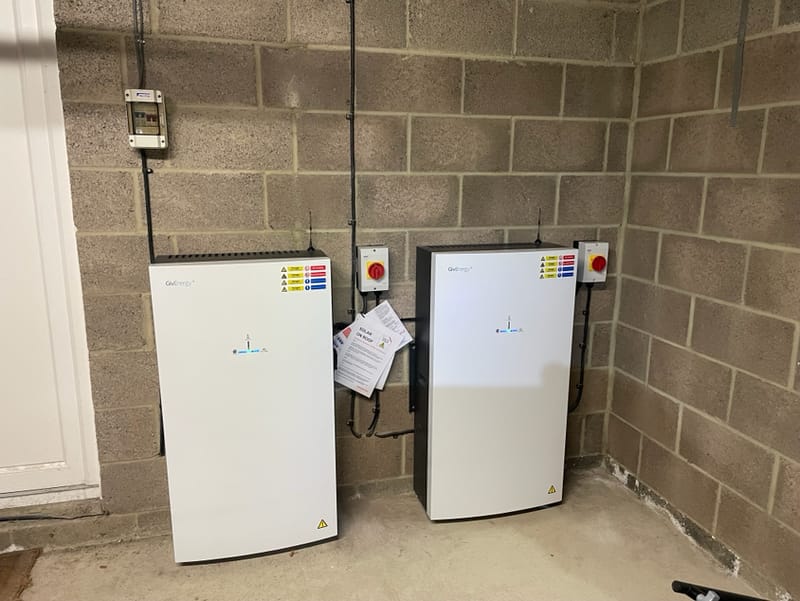 27kWh GivEnergy Battery Storage Installation with Whole-House Backup