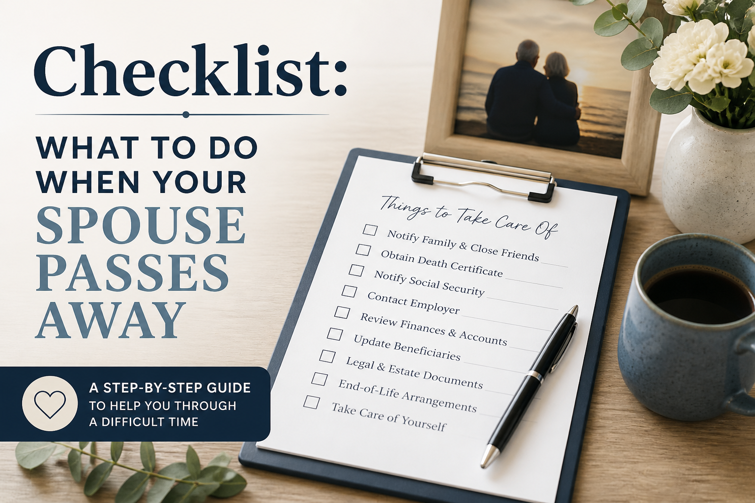 Spouse Passing Task Checklist